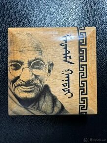 Stříbrná mince PROOF 1oz Gandhi