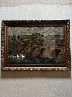 Tkaný obraz, Praha - 1