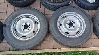 Kola letní 16", 2ks, TRAFIC VIVARO, 5x118mm, pneu 195/75/16