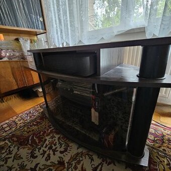 TV stolek mahagon