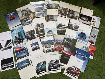 VW Caddy, Crafter, VW LT, VW Transporter prospekty