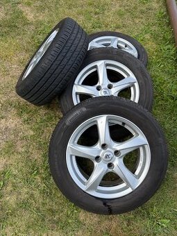 Sada alu kol s letní pneu 205/60 R16