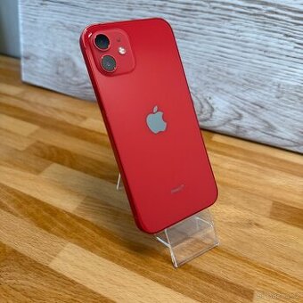 iPhone 12 64GB, červený (12 měsíců záruka)