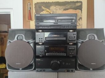 Technics komponentní systém + repro deawoo