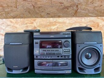 Hi-Fi věž Aiwa s reproduktory - 1