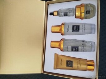 sada kosmetiky 24k gold luxury 5 piece set