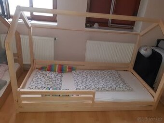 Domečková postel 200x90