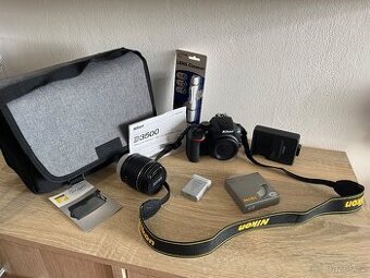 Nový Nikon D3500 černy 18-55mm VR