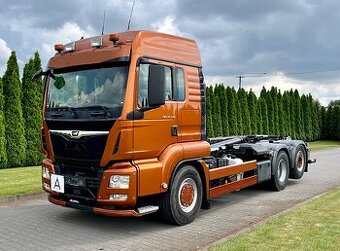 MAN TGS 26.440 6x2 - hákový nosič kontejnerů