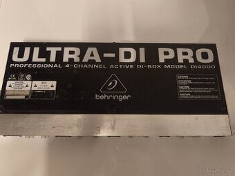 Behringer DI 4000 aktivni DI box