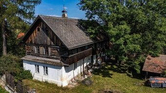 Skalsko, prodej roubenky o zast. pl.  135 m2 na pozemcích 3. - 1
