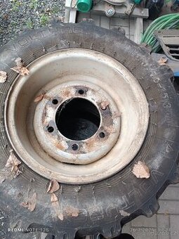 Prodám 3ks pneu + 1ks disk na UNC 060, 061 .10.0/75-15.3