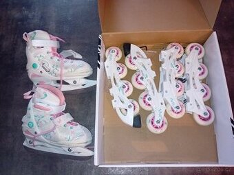 Prodám dětské brusle 2v1