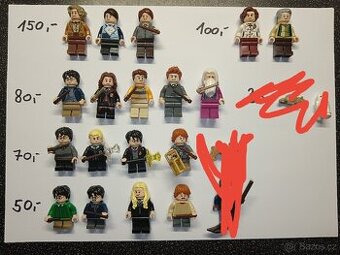 Lego figurky Harry Potter