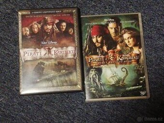 Piráti z karibiku-Truhla mrtvého muže +Na konci světa 2DVD l