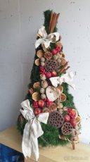 Prodám umělé nazdobené vánoční stromky - 1