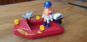 Záchranný člun Playmobil