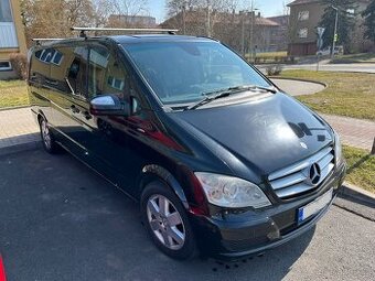 MERCEDES VIANO FACELIFT - EXTRALONG, 2x ŠOUPAČKY, 8x SEDAČKA