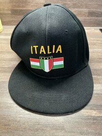 Černá kšiltovka Italia - 1