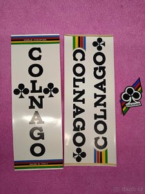 Retro rámové polepy Colnago - super -mexico atd