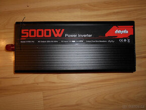Prodám střídač 24V na 230V čistý sinus 5000W