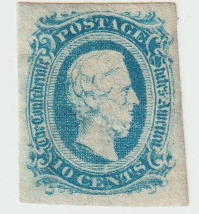 USA Jefferson Davis 1863 10c - 1