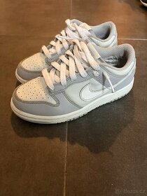 Kožené tenisky Nike Dunk Low Grey vel. 33 - 1