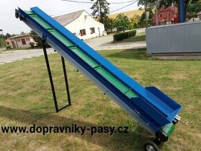 Pásový dopravník - transportér - válečková dráha