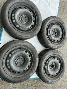 Sada kol Škoda Rapid 5x100 vč. pneumatik 185/60 R15