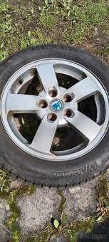 ALU disky + zimní pneumatiky Škoda