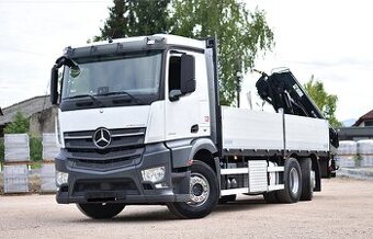 Mercedes-Benz Antos 2548 6x2 - valník s hydraulickou rukou