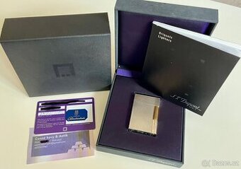 S.T.Dupont Gatsby, Diamond Head Bicolor 18k Zlato/Stříbro