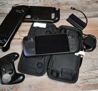 Steam Deck LCD 256gb + Steam Controller + Stream Dock
