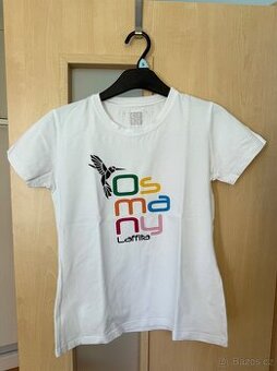 Dám. bílé triko Osmany Laffita (orig.), vel. S/M, sleva 619