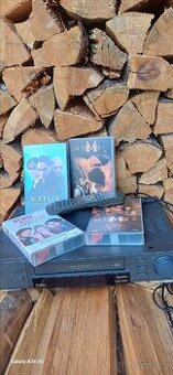 Videorekordér Toshiba v828g a VHS kazety