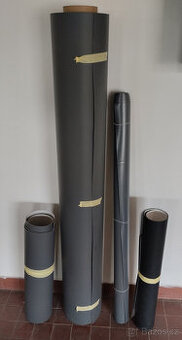 Zbytky PVC, FPO/TPO hydroizolační fólie (střechy, jezírka)