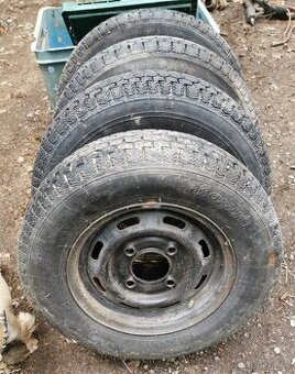4x kola Škoda 105,120,130