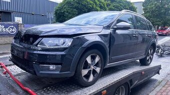 Vůz na náhradní díly Škoda Octavia 3 Scout kombi 2015 CUNA Q