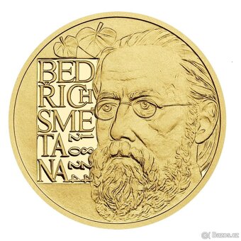 Zlatý Dukát Bedřich Smetana 2024 Proof, emise 200 kusů