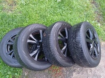 Sada alu kol 5x112 zimní pneu 195 na 65 R15 Škoda Octavia 2