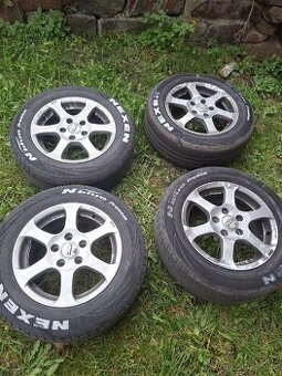 Alu kola r15 5x112 + pneu