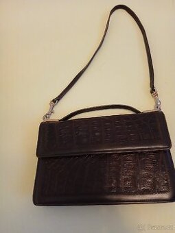 Kožená kabelka originál krokodýlí kůže