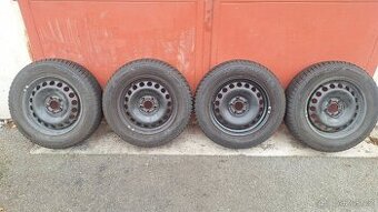 Zimní komlet kola Fabia IV Polo VI super stav