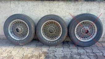 Drátěná kola na Jaguar E-type, S-type …