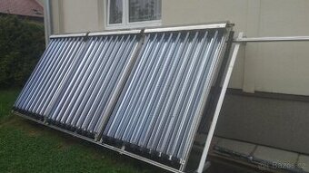 Vakuový trubicový kolektor.