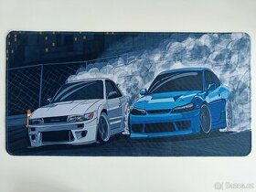 Herní podložka pod myš Nissan Silvia XXL drift