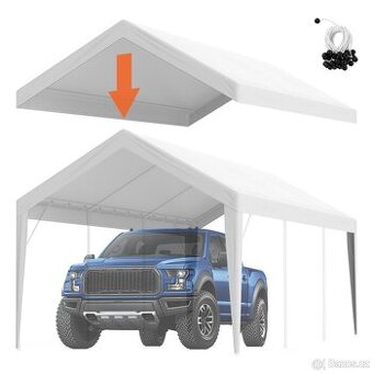 Náhradní kryt stříšky pro carport (610x304 cm)