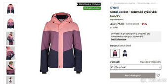 Zimní dámská lyžařská bunda O'neill Coral