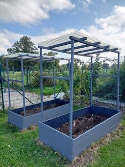 Zvýšené zahradní truhlíky