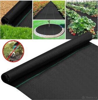 Zahradní textilie na hubení plevele 1m x 50m, 50m